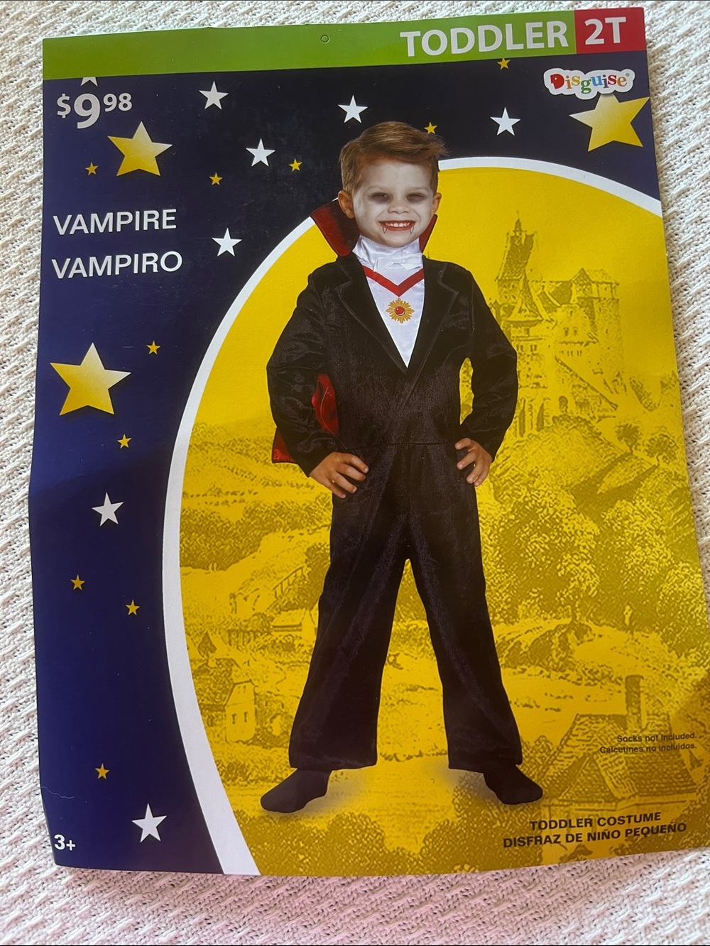 Disguise Toddler Vampire Costume 2T
